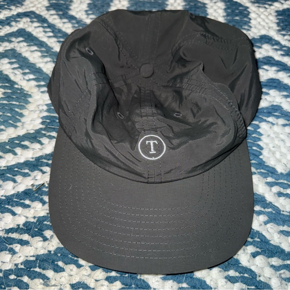 Tavik Gray Baseball Cap with Curved Brim and Logo